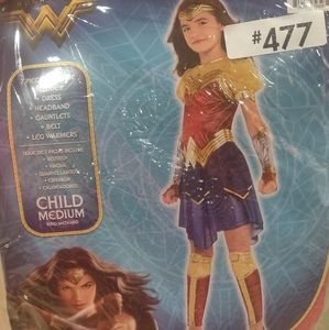 Wonder woman girls costume